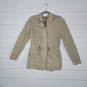 Cotton On  Khaki Cargo Jacket Womens Sz 6